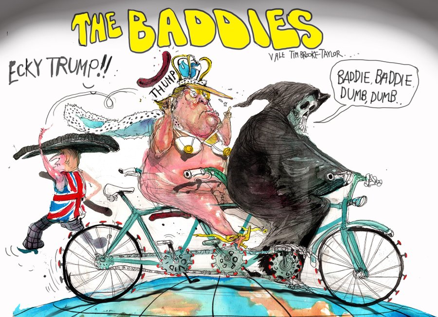 When the Goodies Go BAD and get on their bike