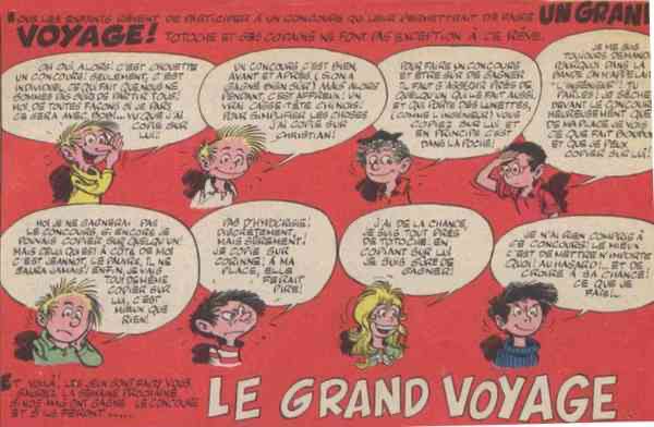 Jean Tabary, auteur par ailleurs d’Iznogoud avec Goscinny, commence à publier dès 1959 la sèrie Totoche dans Vaillant.Totoche est un titi de Belleville qui traine dans les terrains vagues avec sa bande.