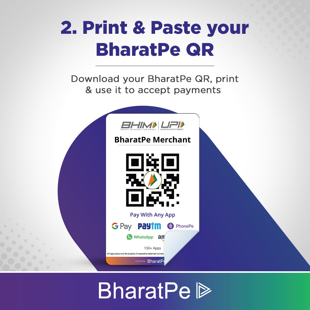 bharatpeindia's tweet photo. Smart Bano, Swasth Raho. BharatPe QR se payments accept karo.

#BharatPe #coronavirusinindia #CoronavirusOutbreakindia #besafe #staysafe #corona #sirfdukandarkeliye #UPI #DigitalIndia #GoCashlessGoDigital #MakeInIndia  #Fintech #HighOnUPI #NPCI #BHIMUPI #BadloDukandariKaTarika https://t.co/XiuFDwVRTD