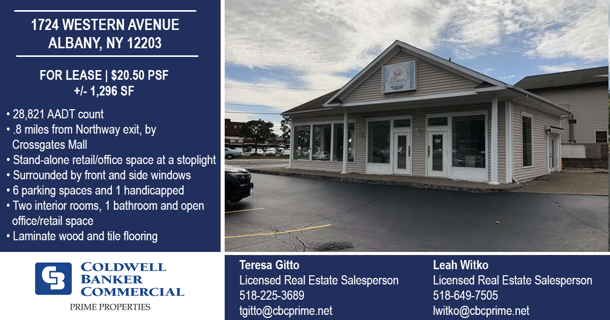 witko_CBCPP's tweet photo. For sale or lease in Albany, NY!
#forlease #forsale #retail #office #warehouse #mixeduse #invest #multiunits #parkinglots #albanyny https://t.co/TltV9kVJuK