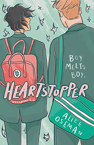 Heartstopper Volume One by Alice Oseman. LGBT fluff - if you're new to graphic novels this is definitely the one to start with. Cute, a really short read and addresses some important themes.  https://amzn.to/2wFubHi 