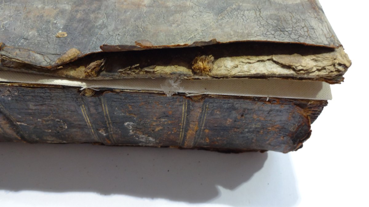 bindingrepairs's tweet image. Repaired boards re-attached and refurbished. sycamorebookbinding.co.uk