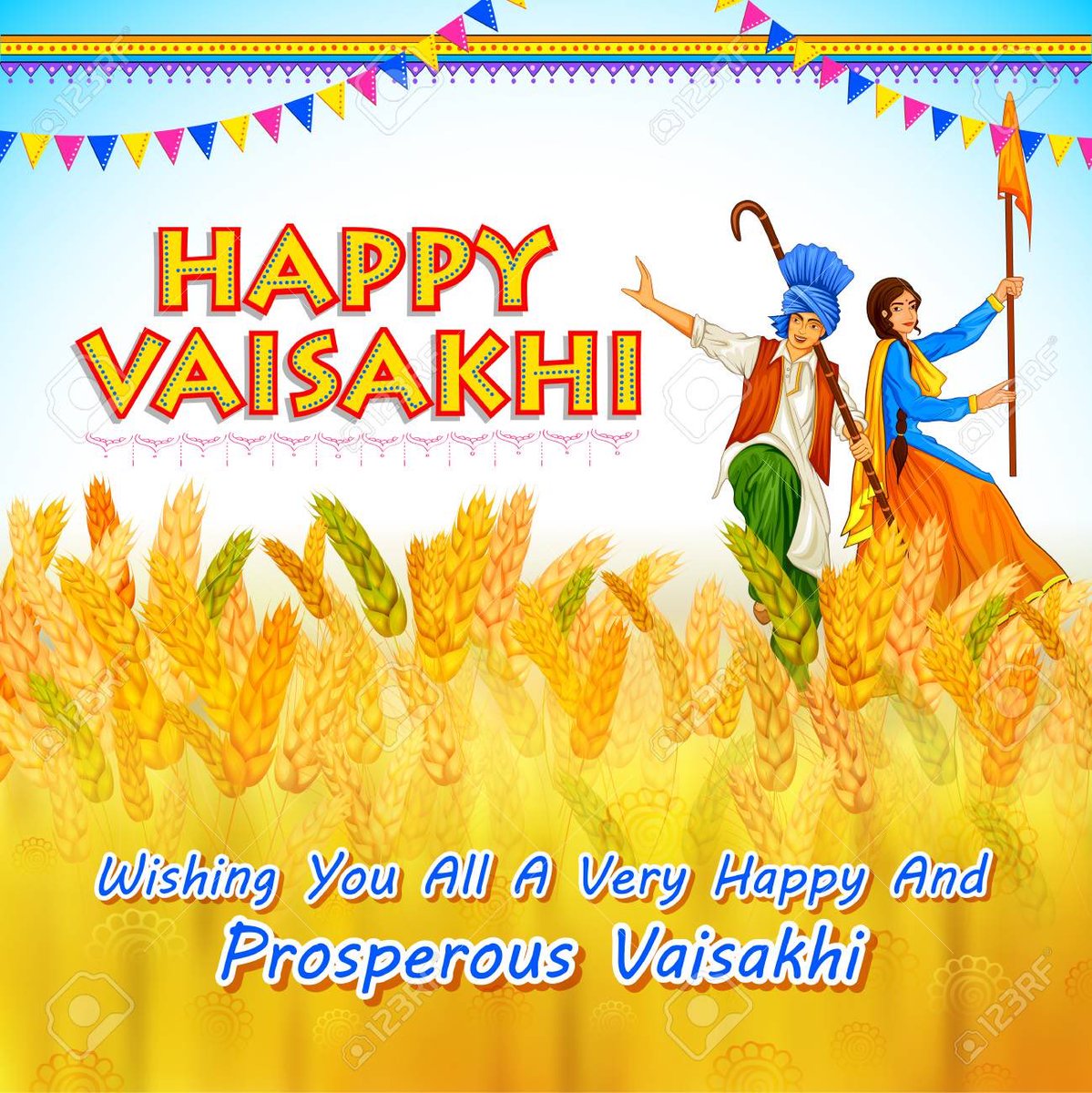 Happy Vaisakhi #Vaisakhi2020 #VaisakhiAtHome wishing you all the best and celebrating at home #StayHomeSaveLives #EasterMonday #NHS