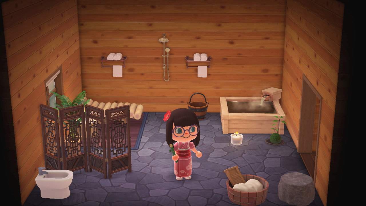 Camila Pedraza My Japanese Style Bathroom Spa 和風 あつ森 お風呂 Animalcrossing Acnh T Co Mihaqxyu8r Twitter