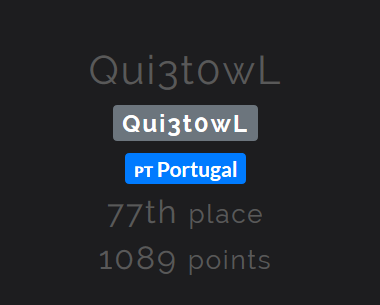 Qui3t0wL's tweet photo. Great time at #hexionCTF where I managed to get a 77th place only solving the T&amp;J pcap challenge. Now, I'm heading to @SANSInstitute mini-netwars mission-2 in thursday. 💻 https://t.co/cXlu6ebyvt