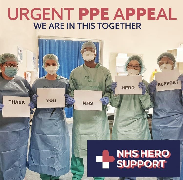 If you donated or helped spread the word, then this thank you message is for you too!

These people feel safe going to work BECAUSE OF YOU!

But we are receiving more and more requests every day.

So PLEASE help us to help them. We can’t do it without you.
gofundme.com/f/nhs-heroes-s…