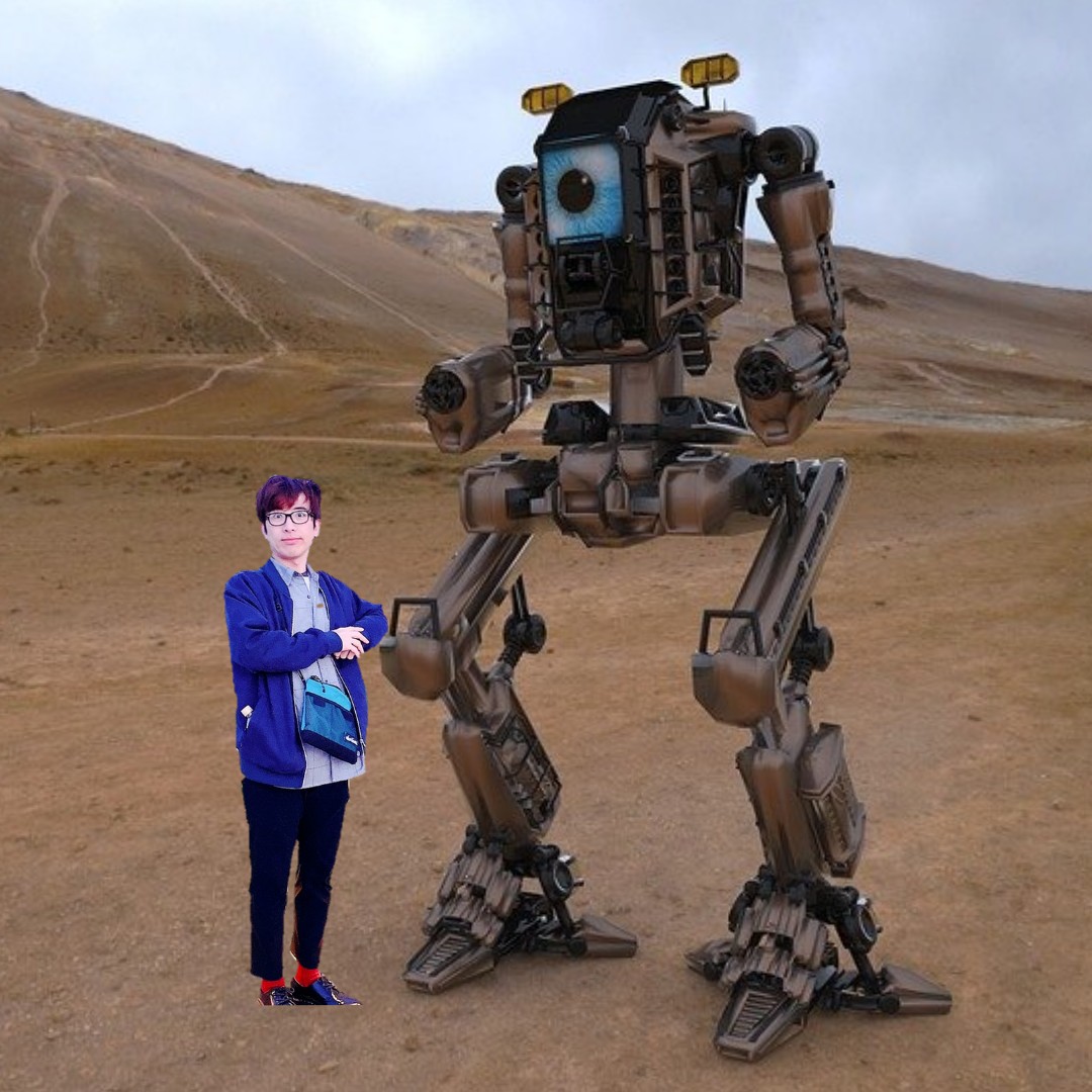 雷鳥 ゆういち 弟 合成写真で叶える夢 こどもの頃から憧れていたスーパー ロボットとのツーショット 普段は なかなか撮影許可が出ないはずなの に この日は朝から油圧の調子が良 かったのでokとの事 決めポーズ つきで何枚も撮らせてくれました