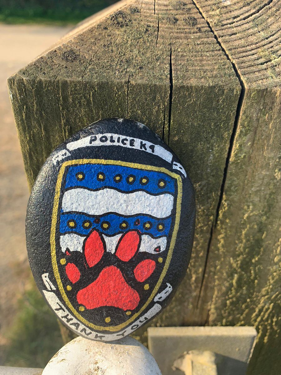 This was placed on a fence by an unknown member of public where we often exercise our PD's.
Thank you so much, really appreciated.