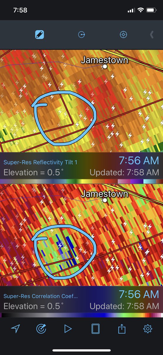 JimCantore's tweet photo. Debris near Bethera, SC heading East.  Major damage reported to two homes in Moncks Corner. https://t.co/XdjJ5aulPV