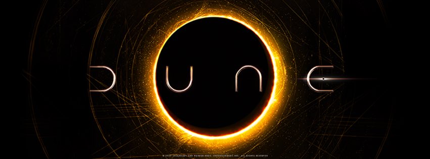 FinlayTofield's tweet image. New @dunemovie official logo has been released along with first still of @RealChalamet and its looking good!!! This is one of my top 3 anticipated of (hopefully) 2020!! #DuneMovie