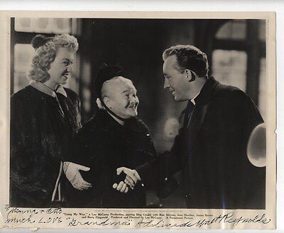 ... McCarey’s mastery of sentiment. It is, of course, the end of the film. The church has burned, hope seems lost, O’Malley is moving on. In the rickety homemade chapel it’s Christmas Eve. O’Malley says farewell and then Fr Fitzgibbon’s aged mother - who he hasn’t seen in ...