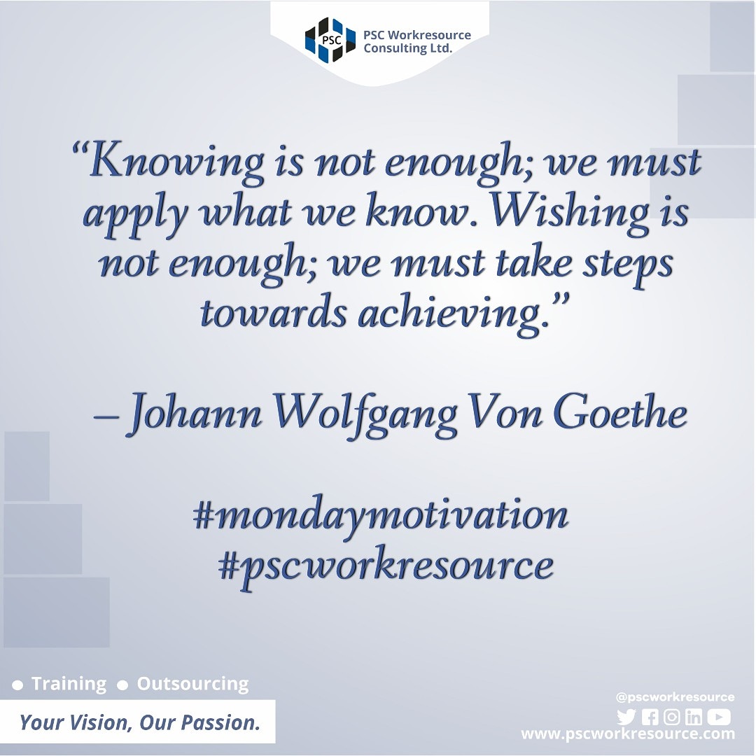 pscworkresource's tweet photo. The level of your knowledge is measured by the results you get over time...don't just know things, take action. 
 #Mondaymotivation  #StayHome #StaySafe #onlineclasses #pmp #hrm #hrci #  #pscworkresource https://t.co/eRhJqirfc7