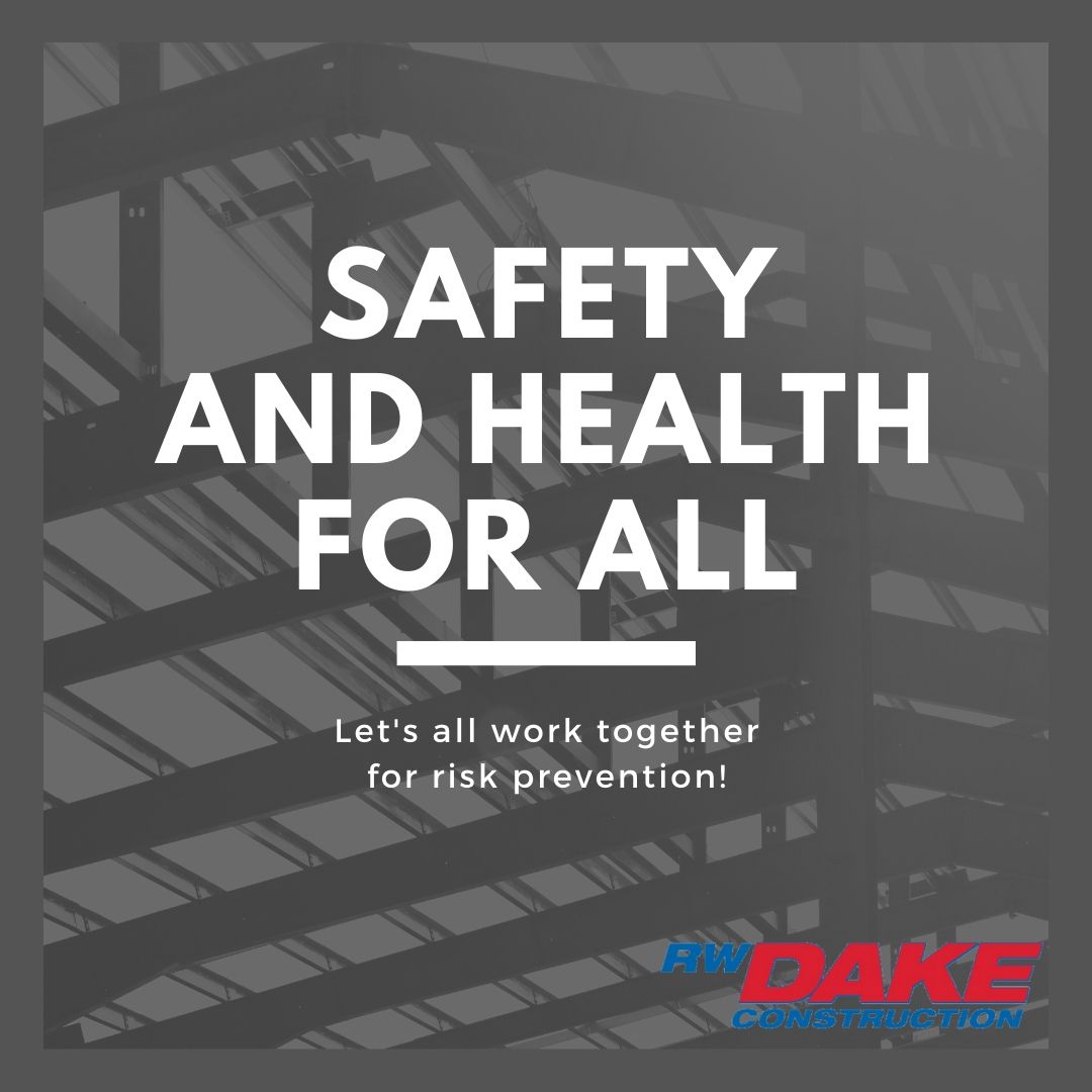 RwDake's tweet photo. When it comes to safety, RW Dake Construction knows even one person can make a difference.  That’s how we know if all of us work together to make that difference, we can get through this difficult time together too. https://t.co/OxpUoZNmci