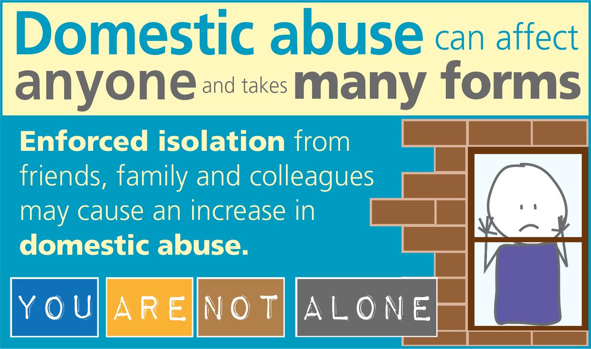 Everyone should feel safe at home. 

If you or someone you know is the victim of domestic abuse, call 0300 777 4777 or visit: saferfutures.org.uk for advice and support.

More info: ow.ly/G3B630qwhxi