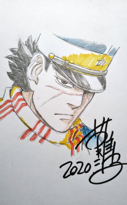 アニメ『ゴールデンカムイ』第二話の再放送がTOKYOMXにて22時からあります。
よかったらチェックしてくださいませ。
それに合わせリクエストいただいた絵に色をつけました。杉元です。 