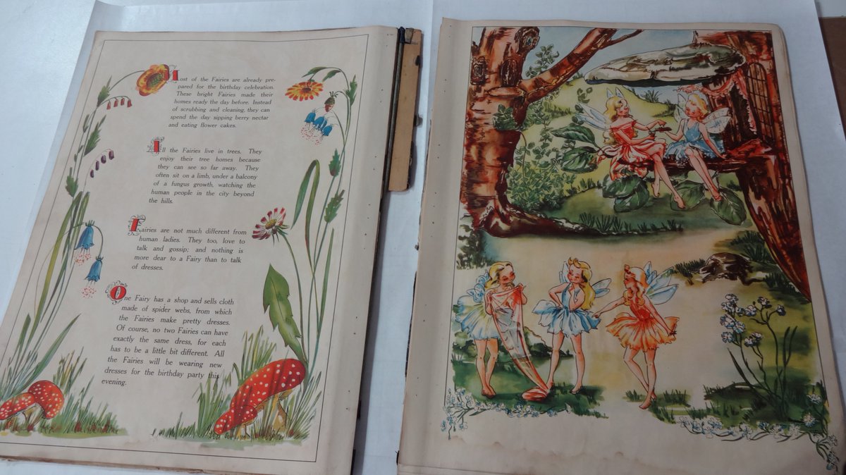 bindingrepairs's tweet image. Restored story book