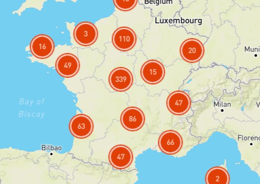 Des côtes bretonnes, en passant par Paris jusqu'à l'île de la Réunion, toutes les régions françaises sont maintenant présentes sur SauveTonCommerce ! 
Soutenez la vôtre dès maintenant en aidant les commerçants grâce au bon solidaire ! ❤️