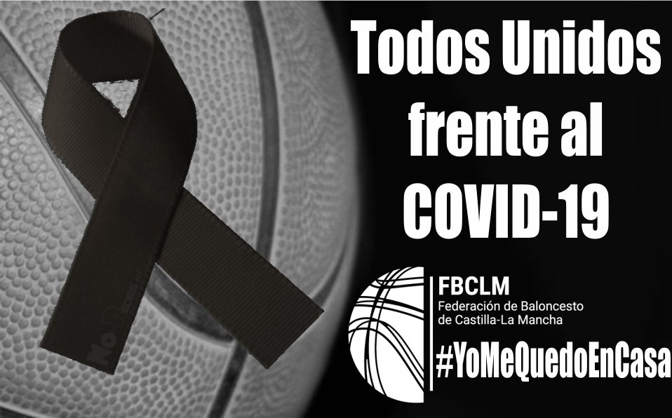 fbclm's tweet photo. 30 días después del inicio del Estado de Alarma, queremos dar nuestro más sentido pésame y ofrecer el máximo apoyo a todos los familiares y amigos de aquellas personas que hayan fallecido hasta la fecha en Castilla-La Mancha y a nivel nacional por el Coronavirus COVID-19. 
D.E.P. https://t.co/UJqnuhdYBo