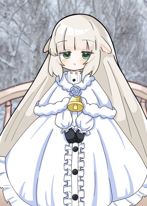 メリーさんのアイコン可愛すぎて衝動描き
 #Merry_at 