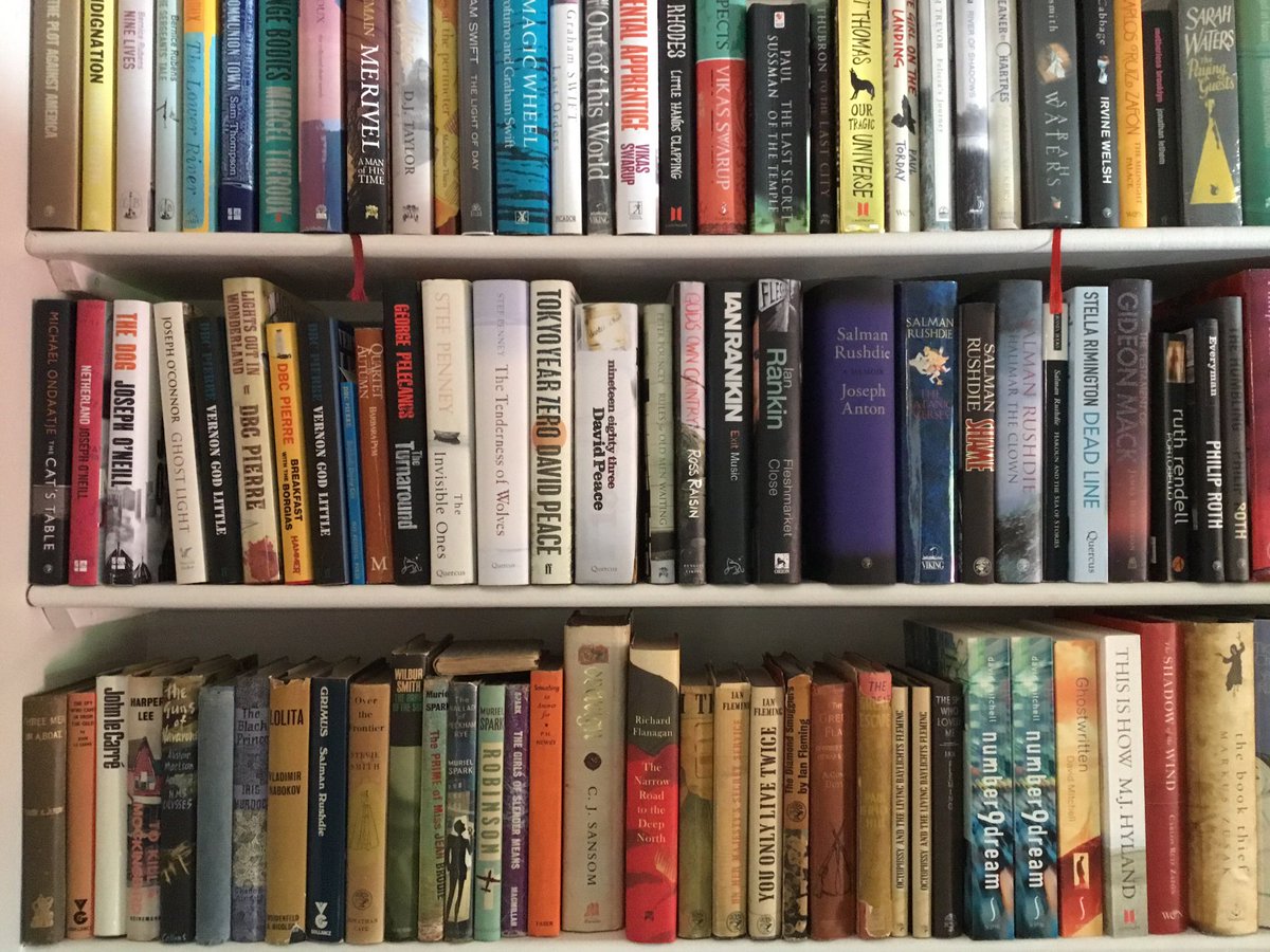 When you go to a friends house it’s lovely to nose around their bookshelves. Here’s one of mine...I’ve more to show if you show me yours!
