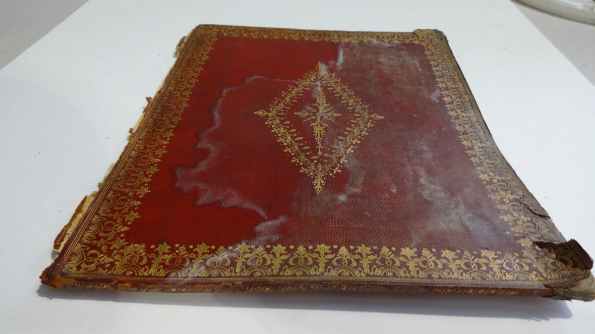 bindingrepairs's tweet image. Board re-attachment and refurbishment