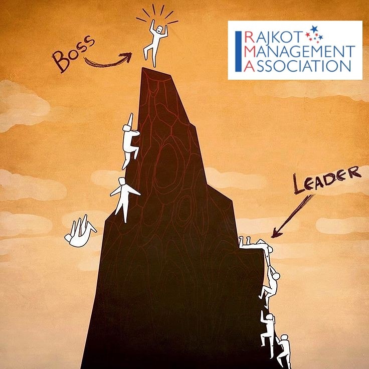 Rma_Rajkot's tweet photo. Difference between #boss &amp; #leader 
#Leadership @RahilSipai @CAKothari123 https://t.co/A02lhRALVp