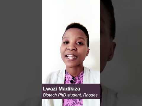 Lwazi Madikiza, Rhodes University Biotech PhD student with a MSc in Biotechnology, addresses questions about the novel Coronavirus
youtu.be/XV9J2bMv78I