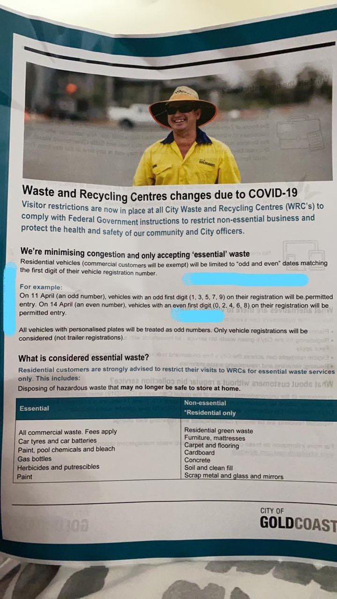Hi <a href="/cityofgoldcoast/">City of Gold Coast</a> - this photo is doing the rounds on social media. Is it correct and current? (Green waste being turned away). Might lead to increase in illegal dumping and burn offs.