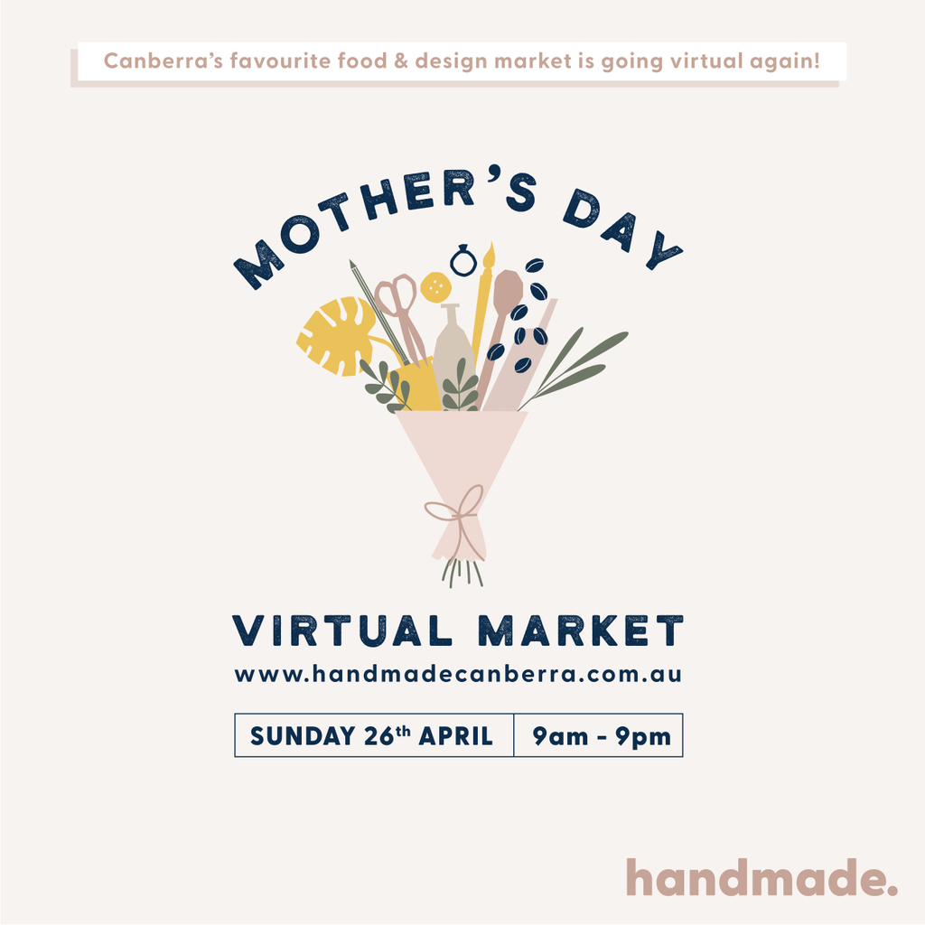 HandmadeMarket's tweet photo. Save the date! In just under two weeks, we'll be bringing the best handmade, Australian made stalls straight to your device! 💕 #handmadevirtual https://t.co/eFMFEwtFlA
