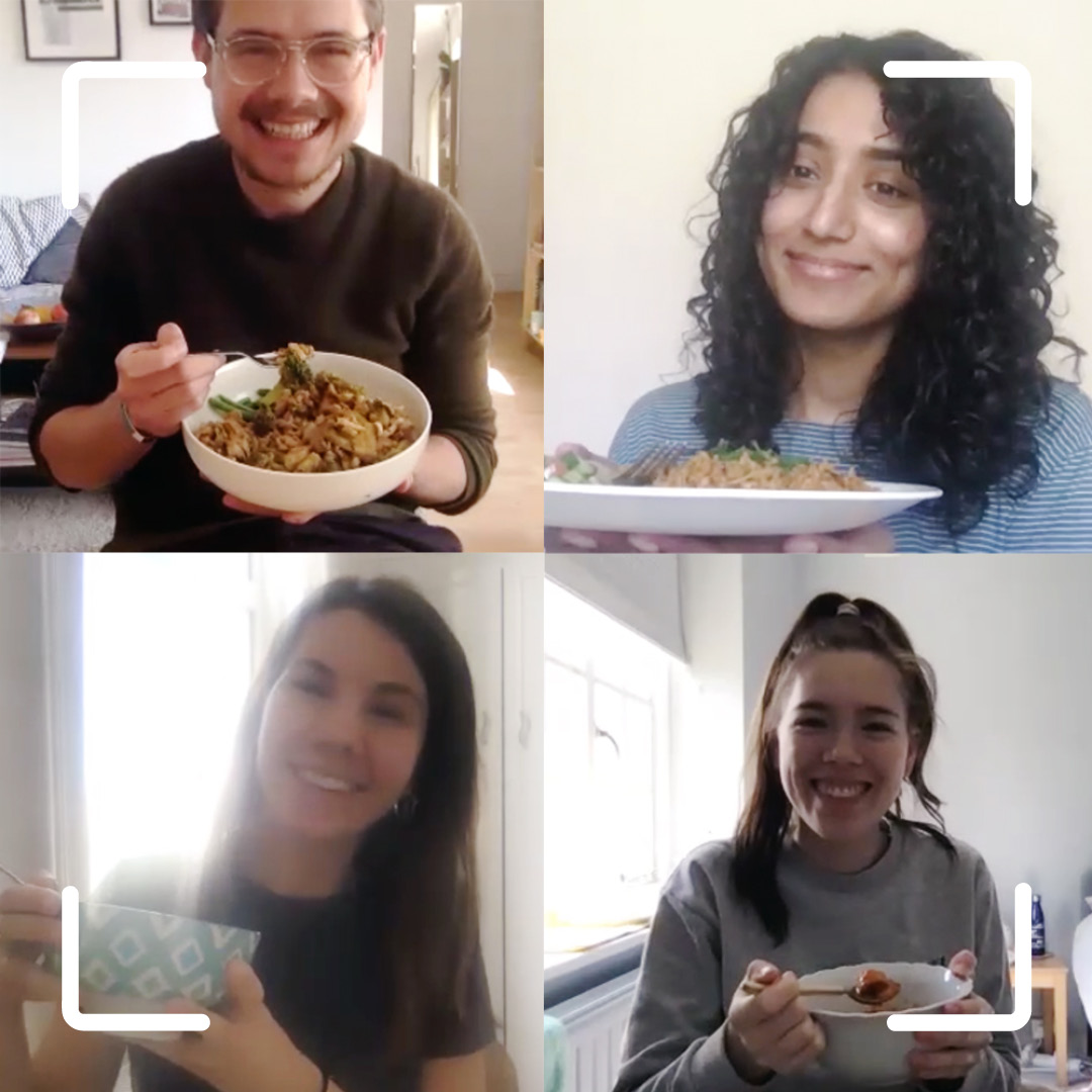 hubbubUK's tweet photo. Would you be up for hosting a #digitaldinner party? Stay social during the #lockdown by cooking, eating and connecting with your friends online. #LiveSavvy https://t.co/sLKlZAUqfo