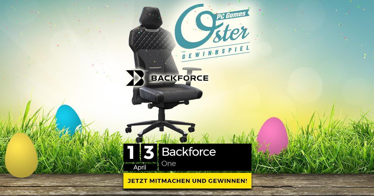 pcg_de's tweet image. Osternest leer? Kein Problem! Bei uns könnt ihr heute den Backforce ONE von Backforce gewinnen! 

Folgt dem Link und findet das Lösungswort bei uns auf Instagram:
instagram.com/pcgames.de/

#Gewinnspiel #Backforce #PCG #GamingNews #Ostern