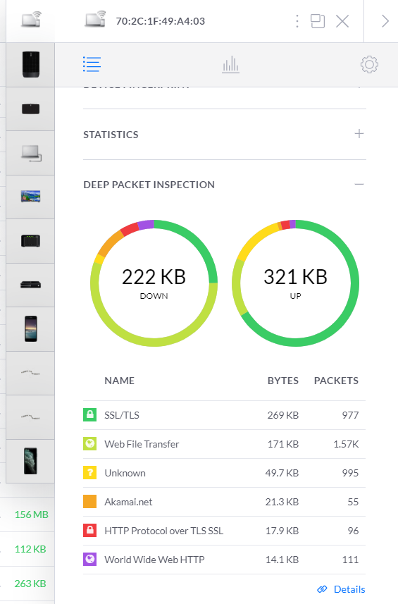 I've also got one device that for the life of me, I just can't identify. It's connected to my IoT network on the garage AP and the manufacturer is "Wisol" (looks like they do a lot of IoT chips). It's not pulling much data, wonder what it is?