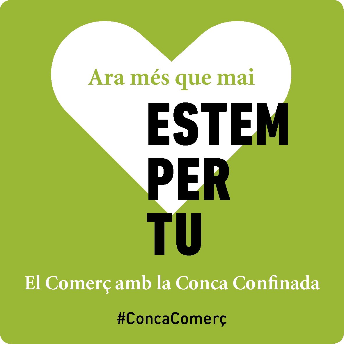Gràcies! Ara més que mai. #ConcaComerç #Estempertu  #productesdeproximitat #Igualada #SantaMargaridadeMontbui #VilanovadelCami #Odena