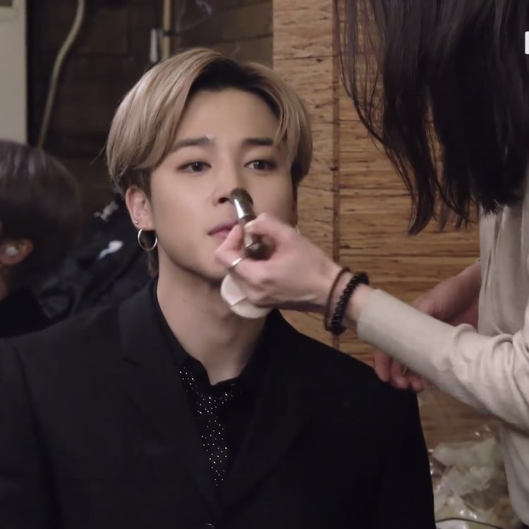 jimin getting ready with make up / hair thread  #GRWJ   #GETREADYWITHJIMIN   #JIMIN