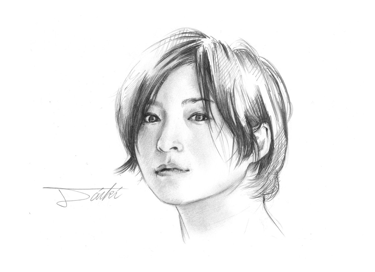 コサカダイキ イラストレーター なんだかんだアナログ画材で最強なのって鉛筆な気がするし一番好き 鉛筆画 デッサン Dessin