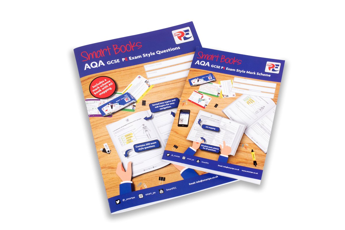 _SmartPE's tweet photo. 🚀🚀***COMPETITION TIME***🚀🚀

Just retweet...simples!  

3 x AQA GCSE PE Smart Books in the draw

200 exam style questions and a student friendly mark scheme, with AO mapping

3 winners announced on Mon 20th Apr @8pm 

Visit our site https://t.co/PDS7nWRqhG to buy your own set https://t.co/SDwUa0nbYt