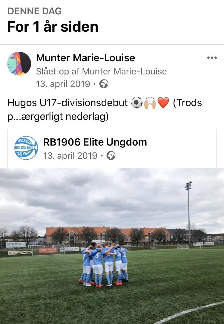 missmunter's tweet photo. #OnThisDay i 2019 fik @hugoboejemunter #U17div debut. Nu står verden bare stille.
Savner fodbolden. På alle planer. https://t.co/cZA1Vk7qDM