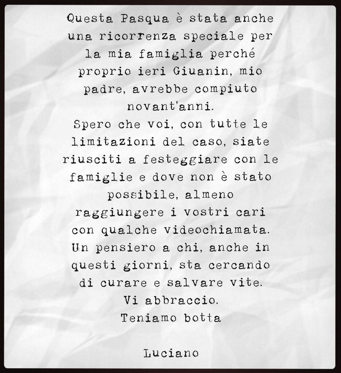 #teniamobotta #andratuttobene #iorestoacasa