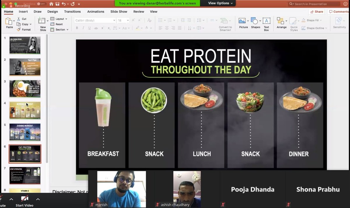 IIS_Vijayanagar's tweet photo. As part of IIS’ partnership with @Herbalifeindia, athletes and support staff from across India attended a virtual Sports Nutrition seminar conducted by Dr. Dana Ryan- Director, Sports Performance and Education, Herbalife.
#CraftingVictories #HerbalifeH24 #LegendInProgress https://t.co/VRPr9rEbwO