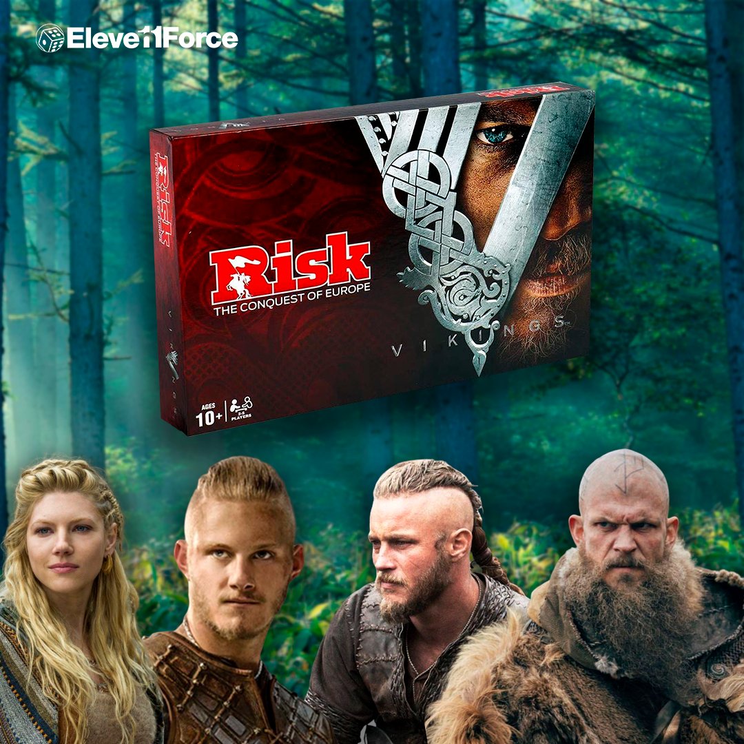 Lagertha, Bjorn, Ragnar y Floki están con muchas ganas de conquistar todas las tierras de Northumbria y la Europa de la edad vikinga. Contadnos a cuál de estos vikingos escogerías en tu ejército para ir a la batalla.
⚔️ #riskvikings #riskjuegodemesa #felizlunes #yomequedoencasa