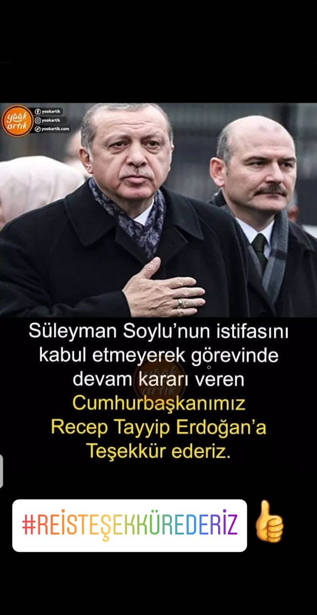 Bra55205985's tweet photo. #ReisSOYLUNUNistifasınıKABULETME #TesekkuerlerCumhurbaskanım #iyikivarsınErdoğan 
#iyikivarsınSoylu https://t.co/XzGaVa7ceU