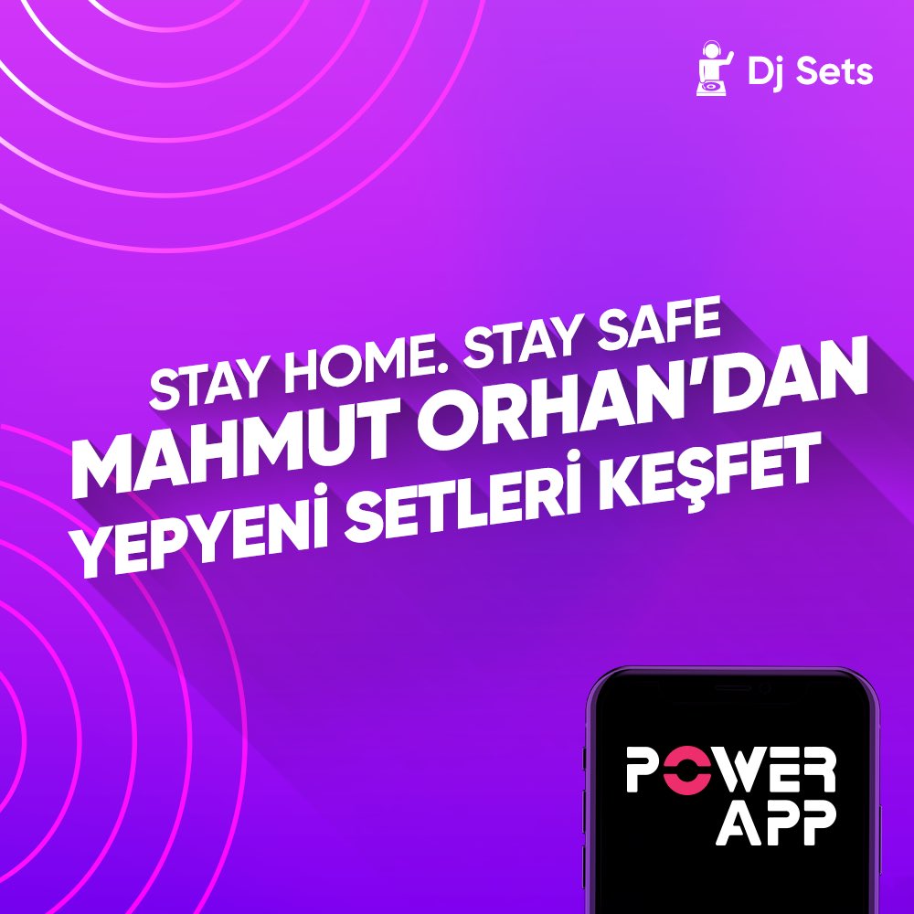 PowerturkFM's tweet photo. Yepyeni yüklenen DjSetler, Podcastler uygulamamız PowerApp ‘de! Hemen indirip üye olun #AlexKentucky @MahmutOrhann @Suyildiz_ @powerappmusic #djset #podcast #new https://t.co/BGvk4rNj2m