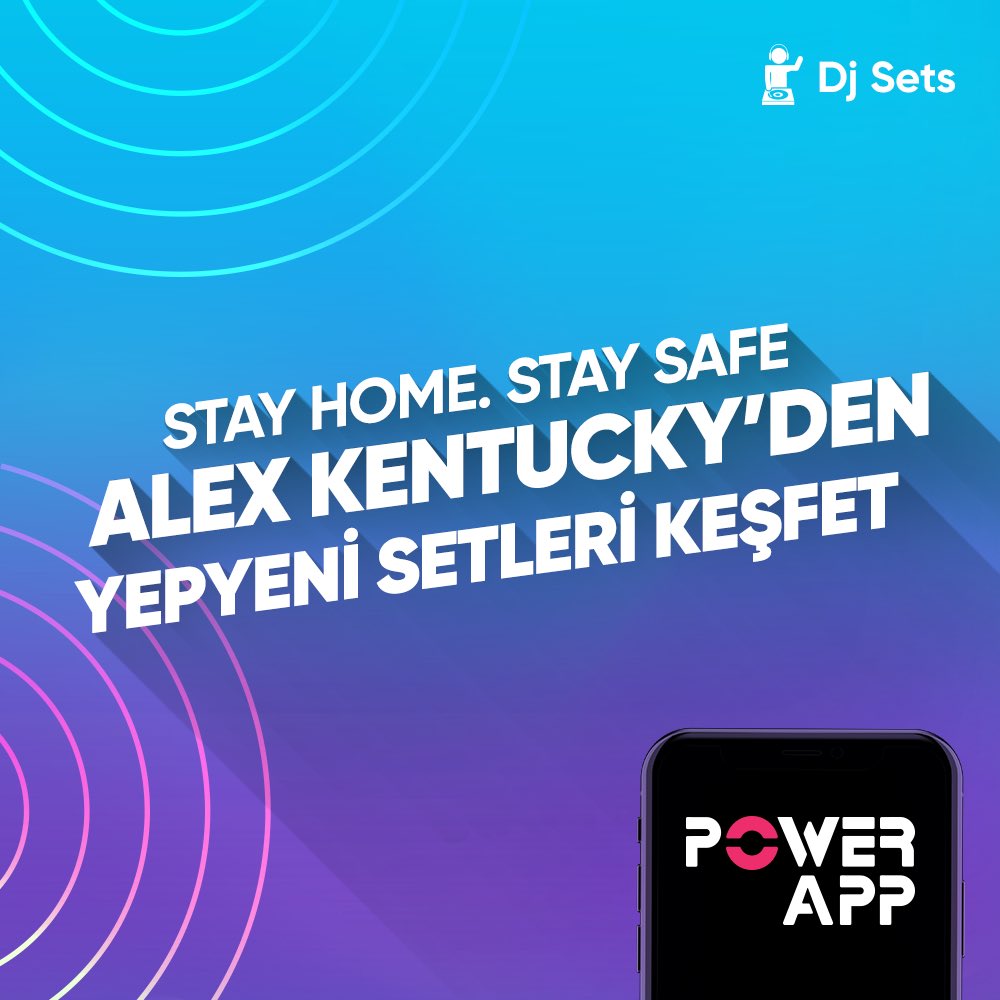PowerturkFM's tweet photo. Yepyeni yüklenen DjSetler, Podcastler uygulamamız PowerApp ‘de! Hemen indirip üye olun #AlexKentucky @MahmutOrhann @Suyildiz_ @powerappmusic #djset #podcast #new https://t.co/BGvk4rNj2m