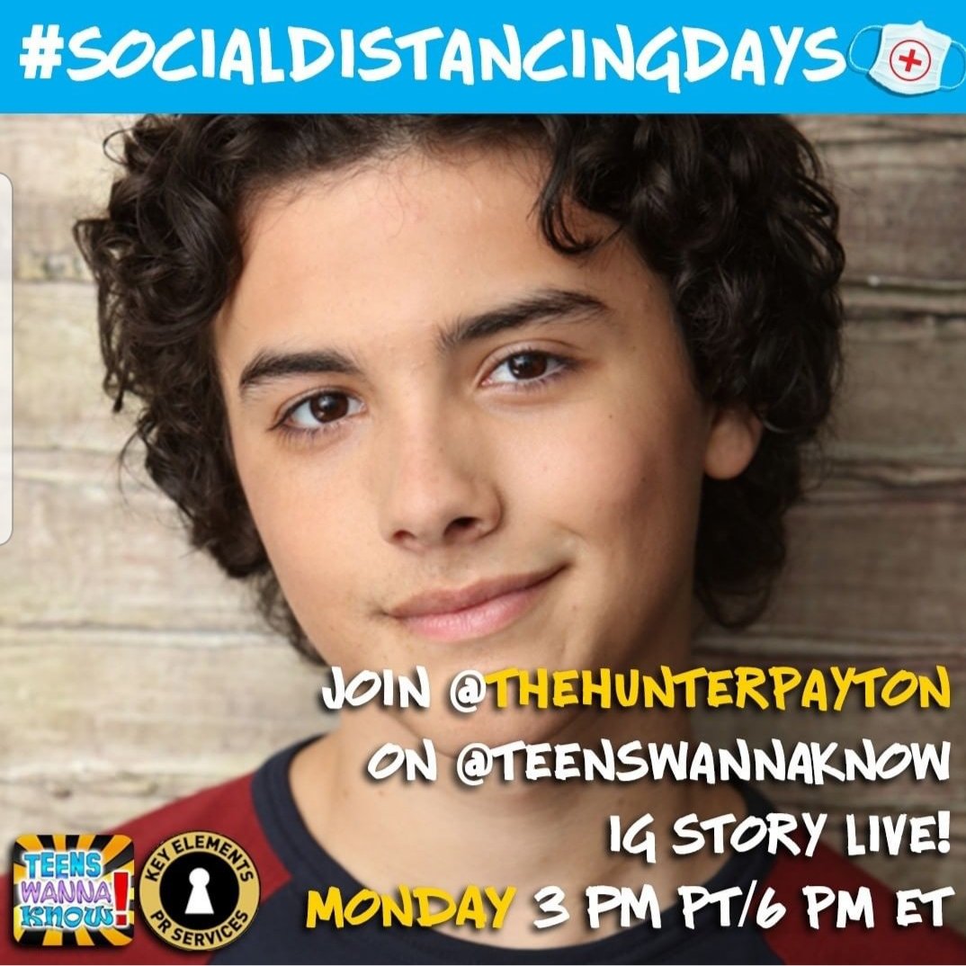 Live Interview TODAY 4/13 at 3pm PST with <a href="/TeensWannaKnow/">Teens Wanna Know</a> on IG Story <a href="/KeyElementsPR/">Key Elements PR</a>