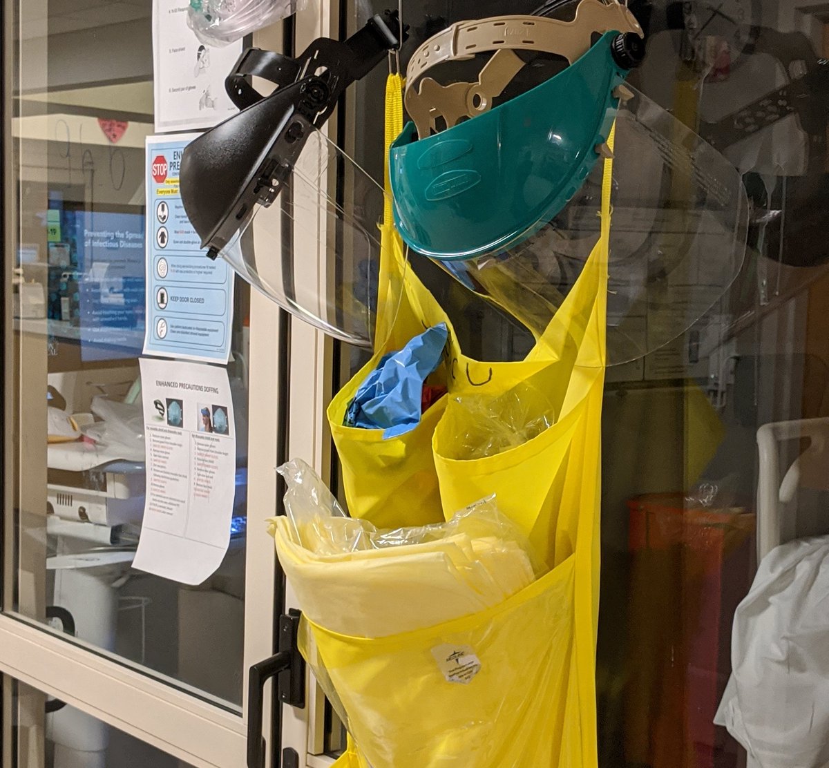 Our patients with COVID are in single rooms behind glass doors on ventilators. In the ED, you might hear people screaming, sobbing, laughing.Patients with COVID in the ICU aren't doing any of that. They just breathe. We help them. Quietly.