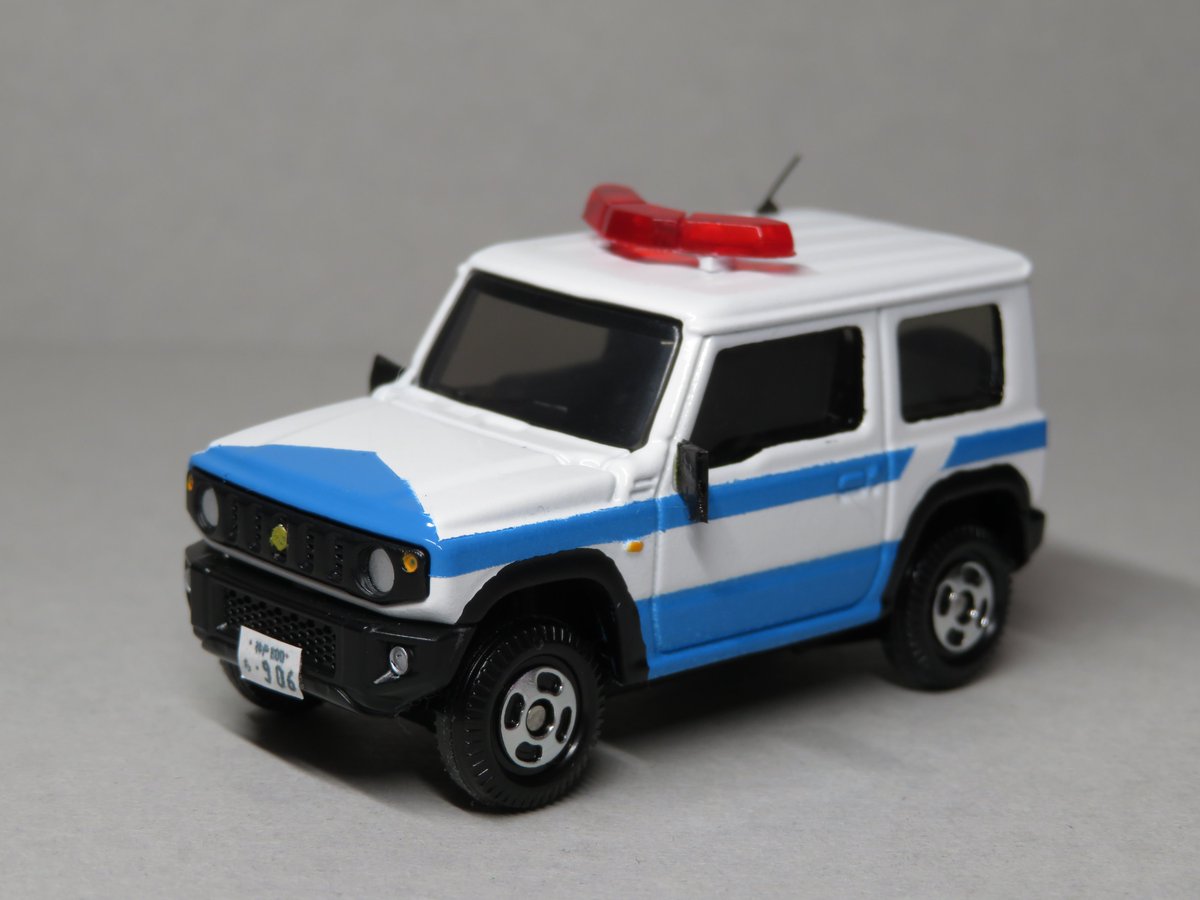 バスのミニカー垢 Su Twitter スズキ ジムニーシエラ多目的災害対策車 昨年度に国費導入された車両を再現 ベース車が発売されていたので塗装の塗り替えのみで済みました 運用開始前ですが私が車両の管理者なので関係ありません