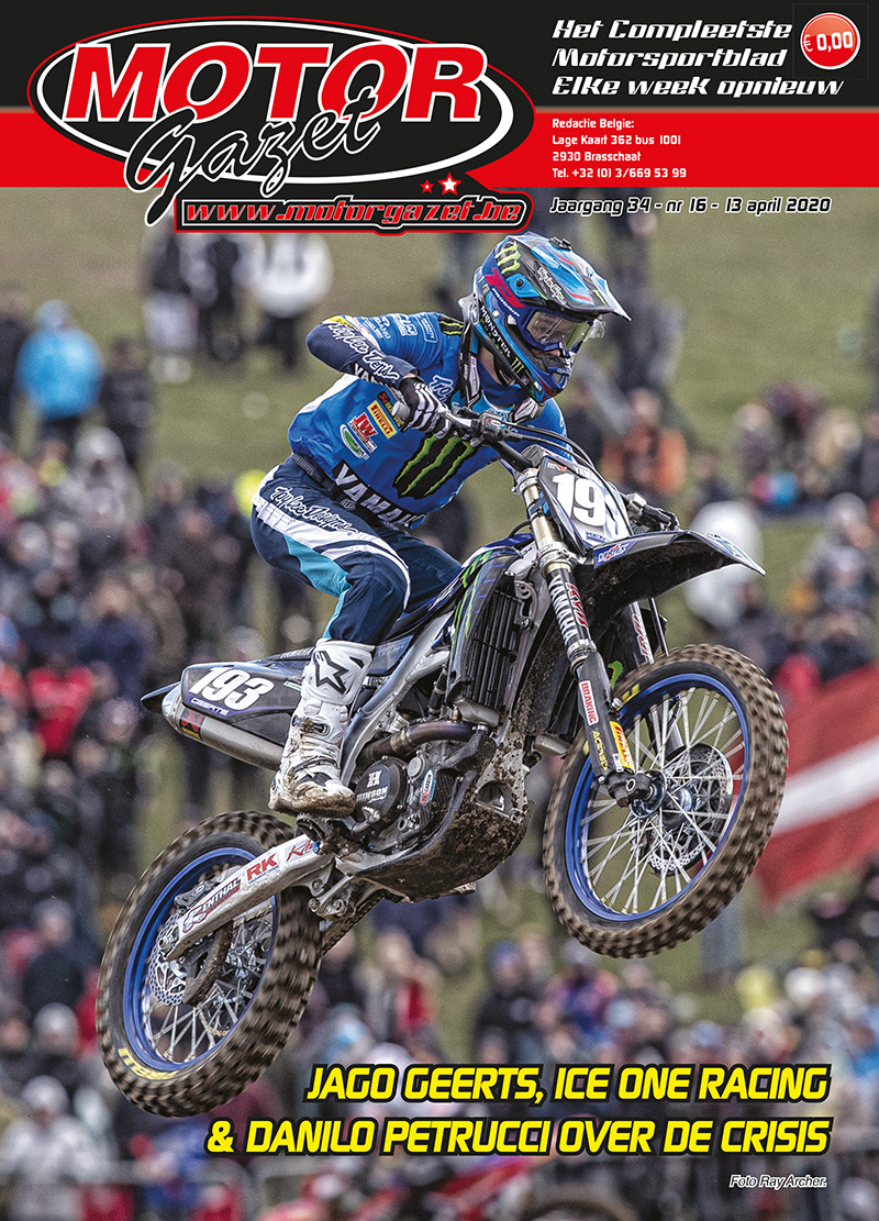 Motorgazet 16 staat online op motorgazet.be. We kijken met Jago Geerts, Ice One Racing en Danilo Petrucci naar de corona crisis. #JagoGeerts #IceOne #digitaal #gratis #blijfinuwkot #StaySafe