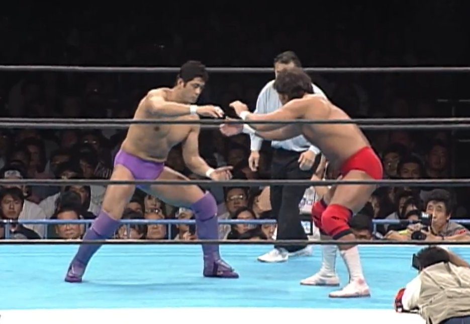 Keiji Mutoh versus Nobuhiko Takada