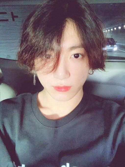 A SELCA OF HIM WEARING BLACK