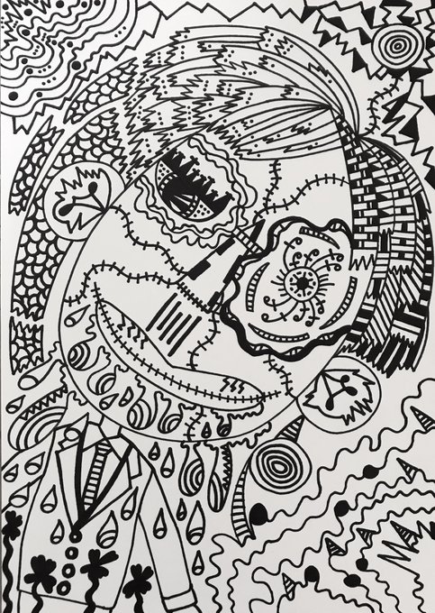 途中ですが、、、
危ない大人描いてます 笑笑
#お絵描き好きさんと繋がりたい 
#イラスト好きさんと繋がりたい 